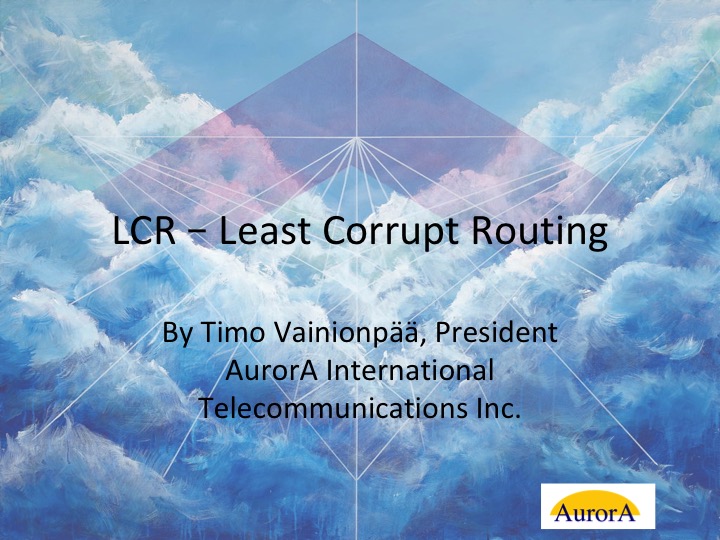 Least Corrupt Routing